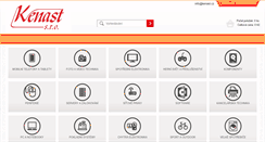 Desktop Screenshot of eshop.kenast.cz